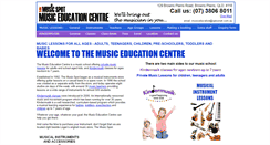 Desktop Screenshot of musiceducationcentre.com.au